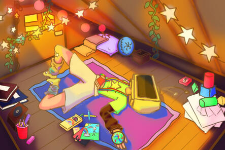 Fullbody + Complex bg