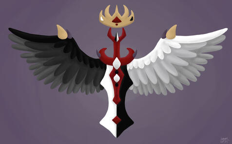 Full-Shade Logo + Gradient Background